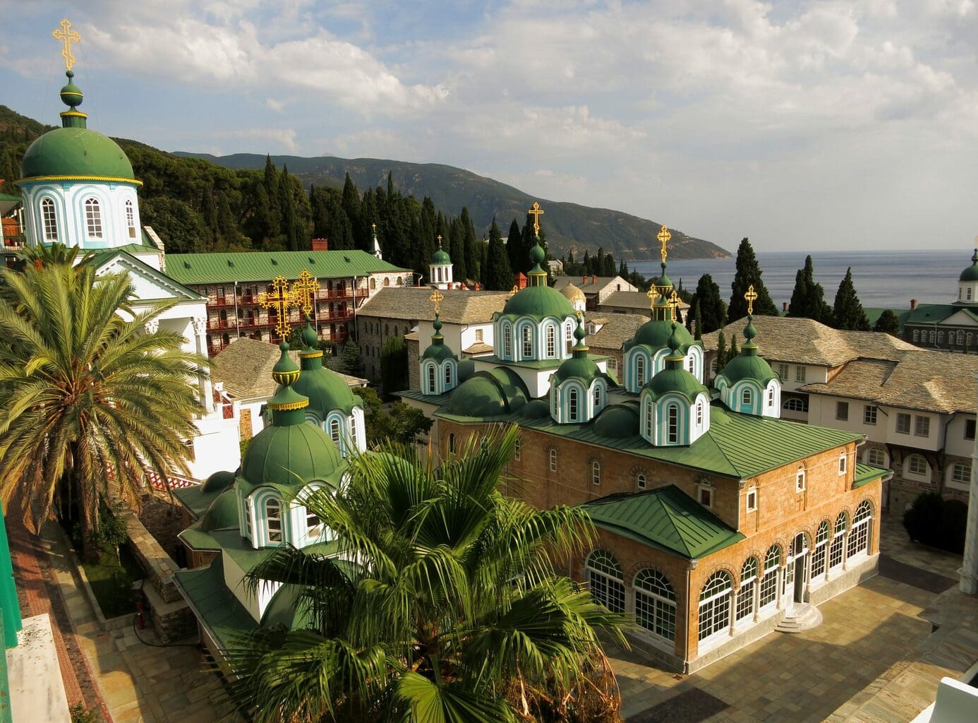 Saint Panteleimonos Monastery, the Russian monastery on Mount Athos